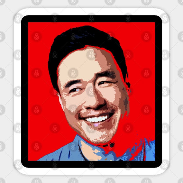 randall park Sticker by oryan80